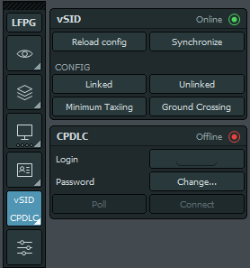 vSID rules displayed for LFPG