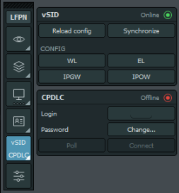 vSID rules displayed for LFPN