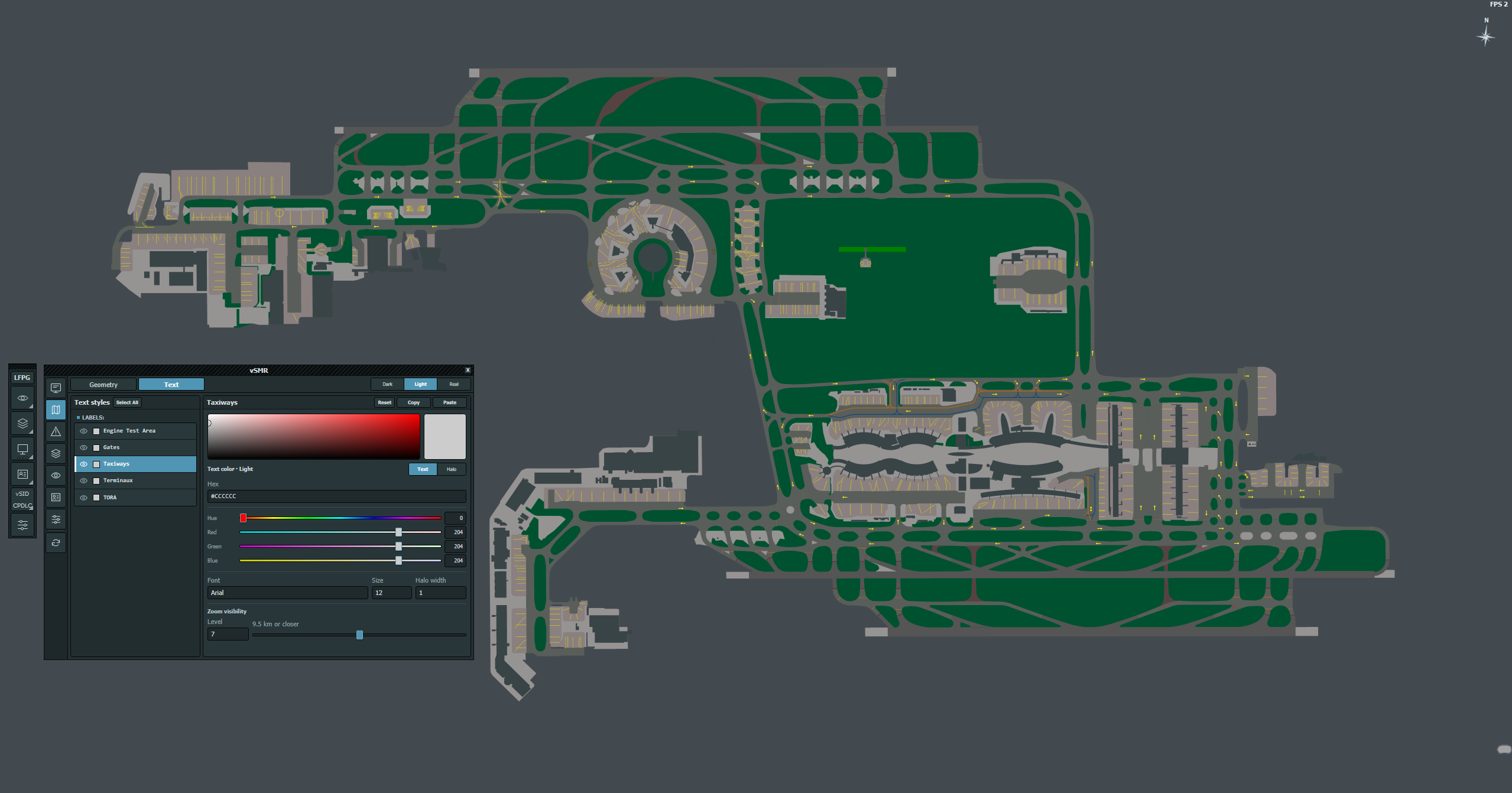 vSMR Light palette