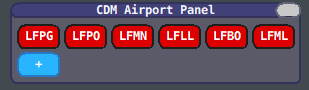 CDM Airport Panel
